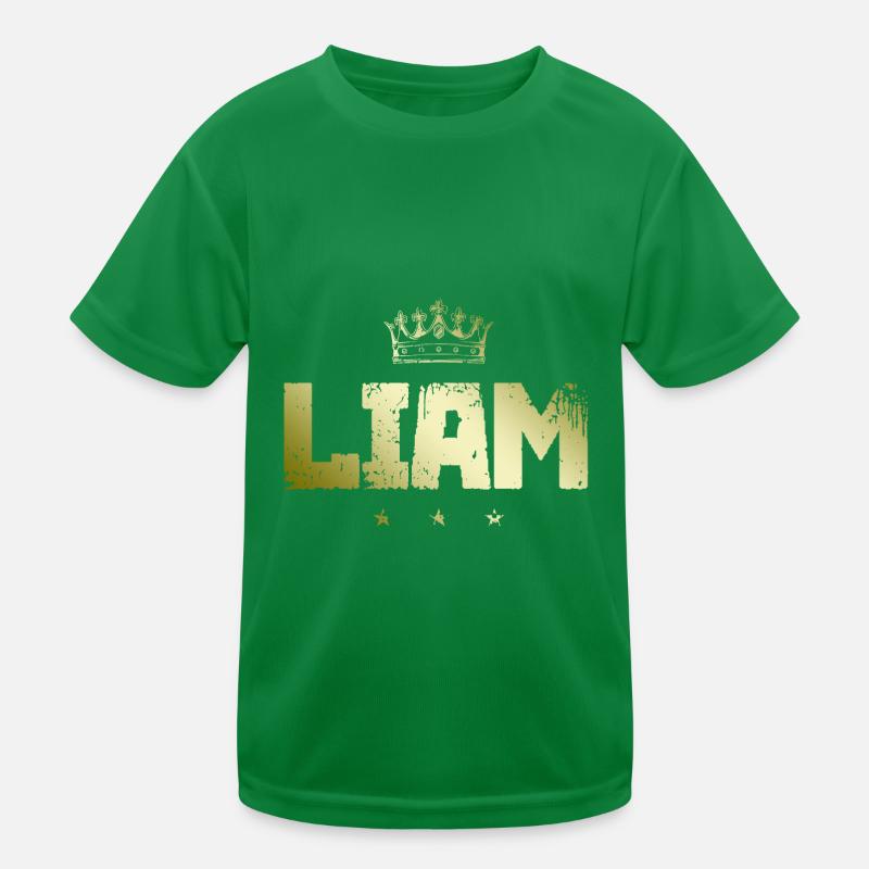 Liam Kinder Funktions-T-Shirt