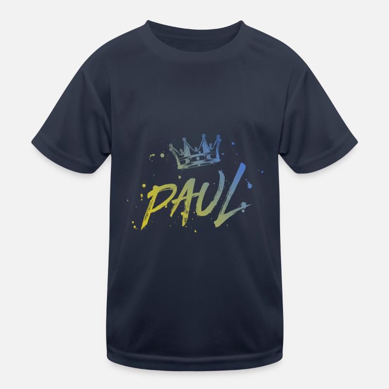 Paul Kinder Funktions-T-Shirt