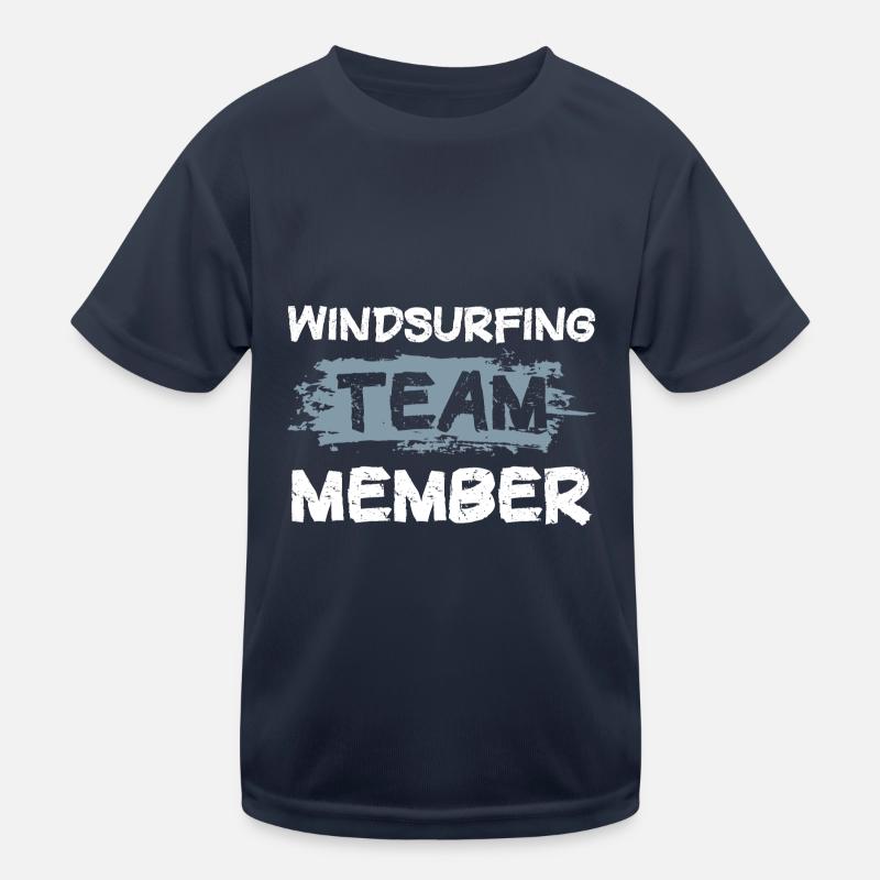 Windsurfing Team Kinder Funktions-T-Shirt