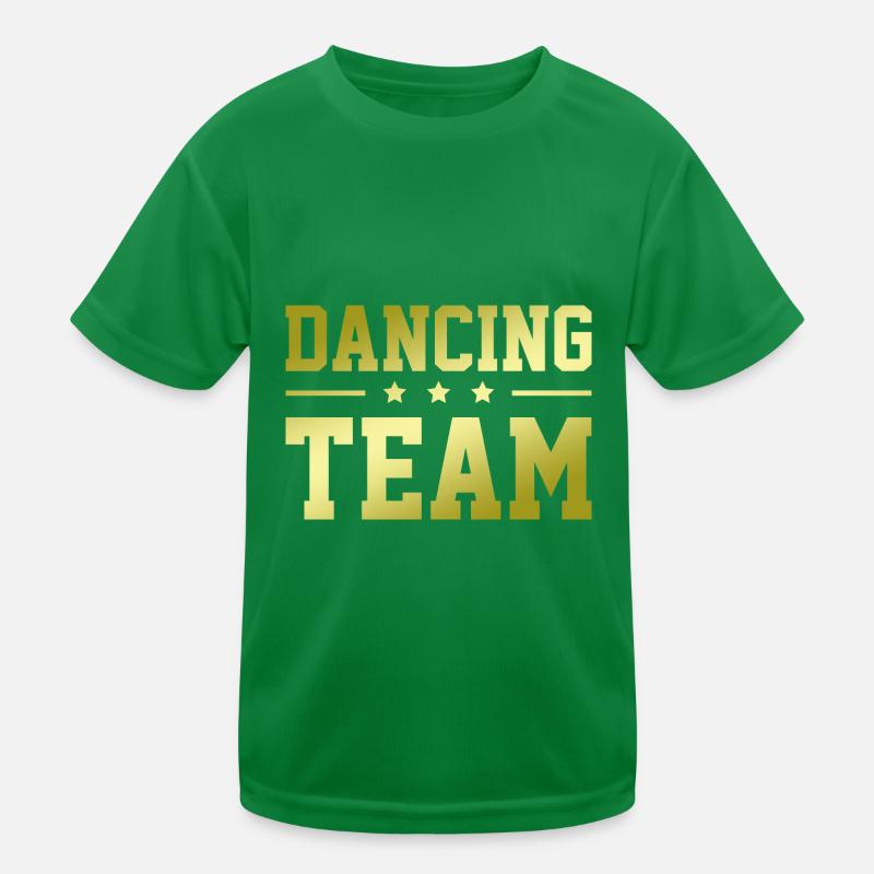 Dancing Team Kids Functional T-Shirt