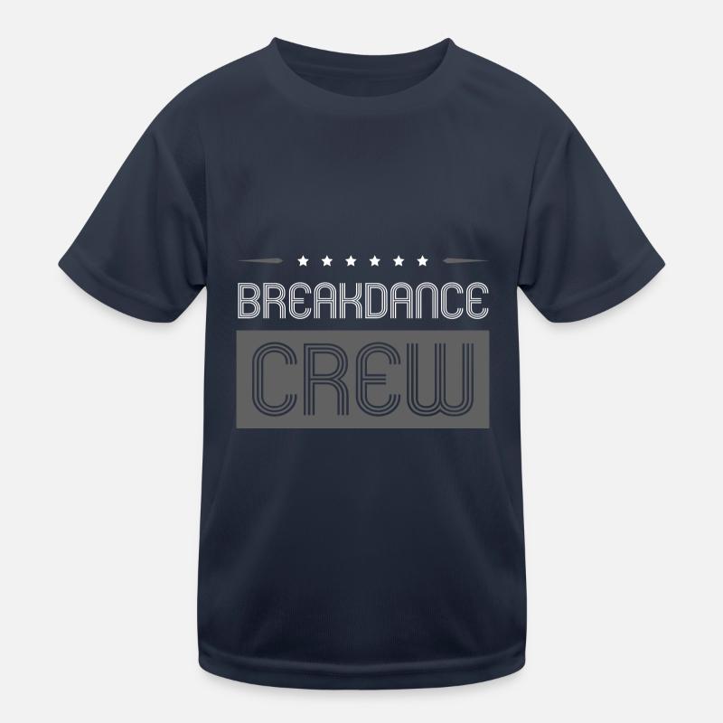 Breakdance Crew Kids Functional T-Shirt