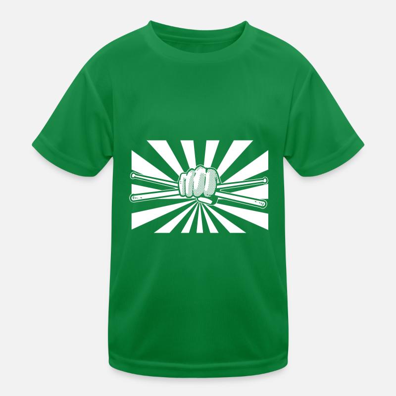Drummers Drumsticks Drummers Kids Functional T-Shirt