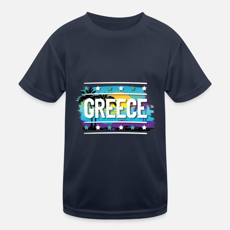 Grèce T-shirt sport Enfant