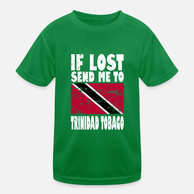Drapeau de Trinité-et-Tobago T-shirt sport Enfant