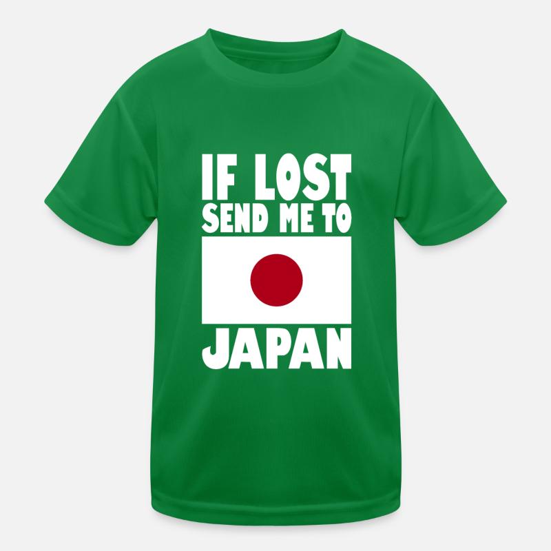Drapeau du Japon T-shirt sport Enfant