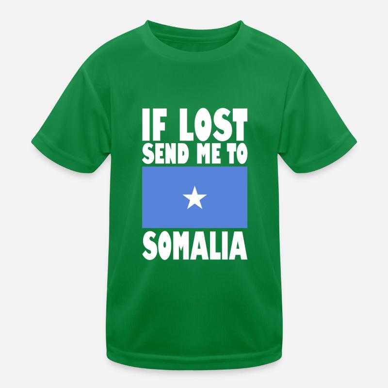 Drapeau de la Somalie T-shirt sport Enfant