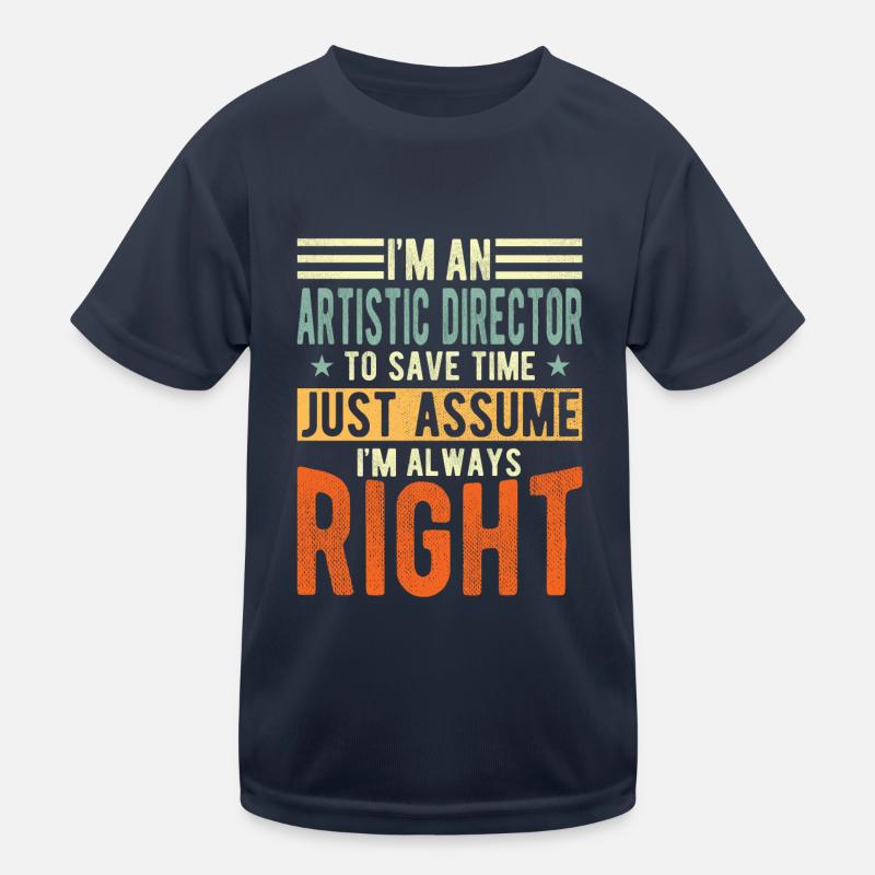 Artistic Director Kids Functional T-Shirt