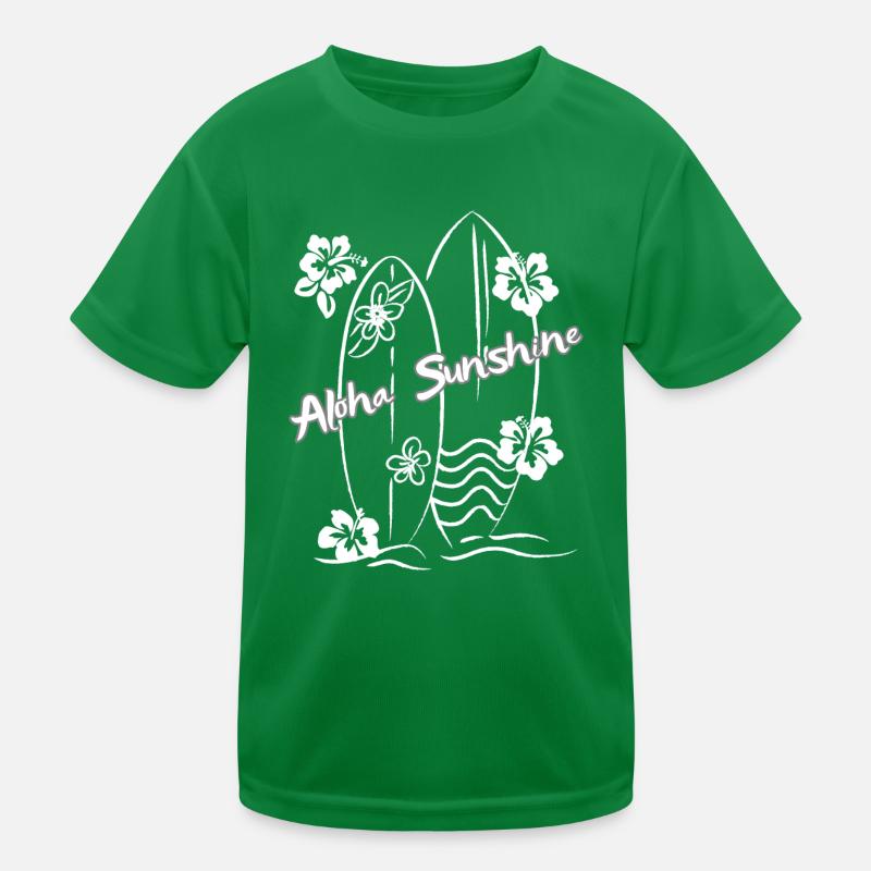 Aloha Sunshine Kinder Funktions-T-Shirt