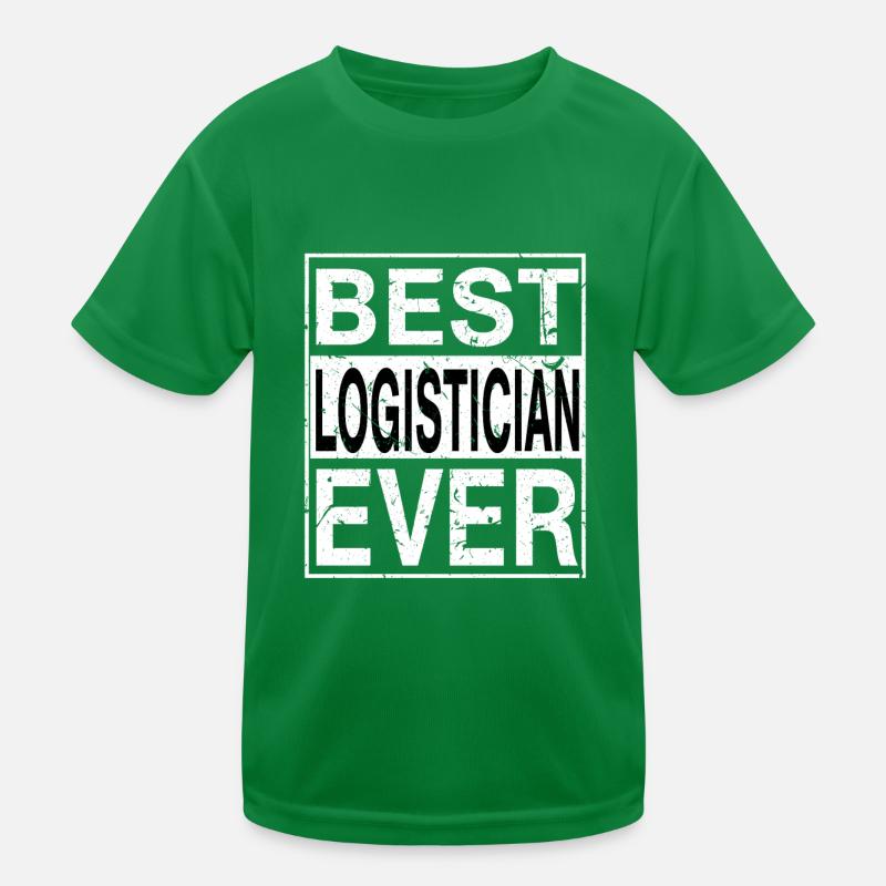 Best Logistician Ever Logistician Gift Kids Functional T-Shirt