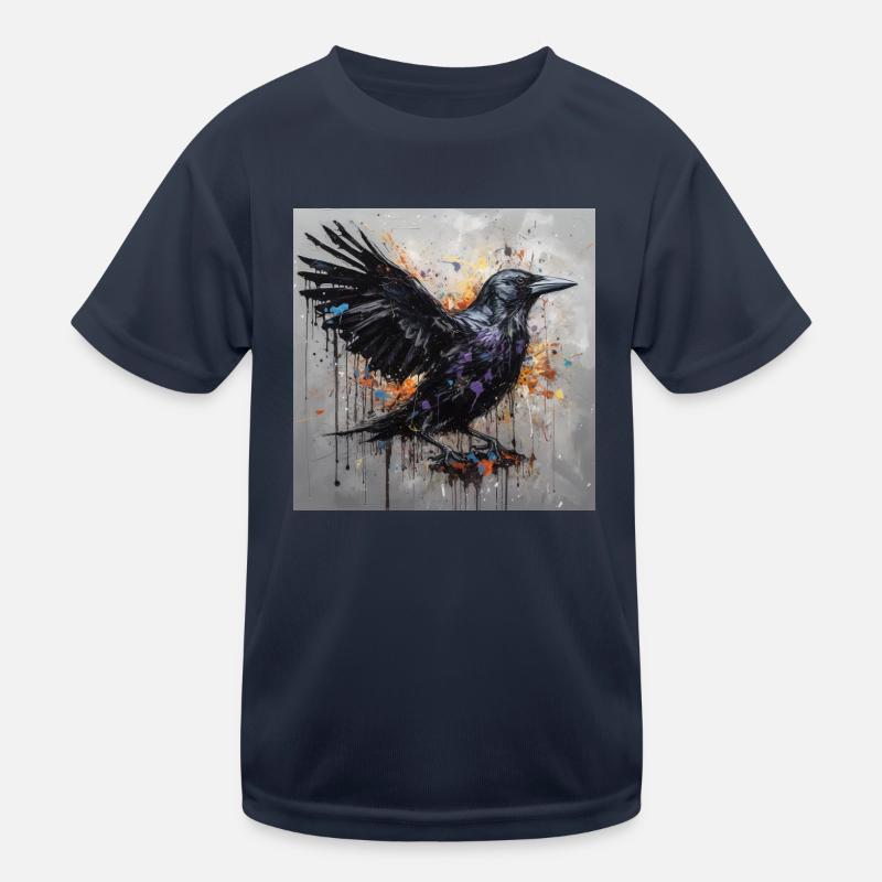 Corbeau T-shirt sport Enfant