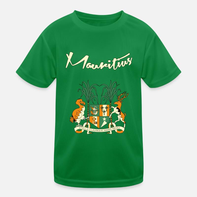 Mauritius Kinder Funktions-T-Shirt