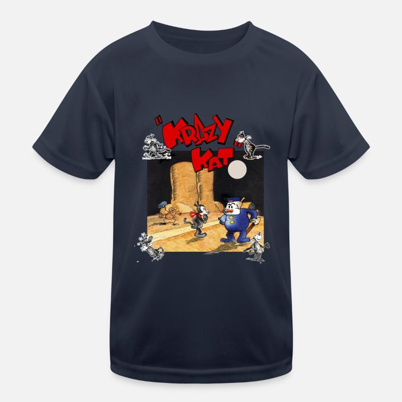 krazy kat Comics Kids Functional T-Shirt