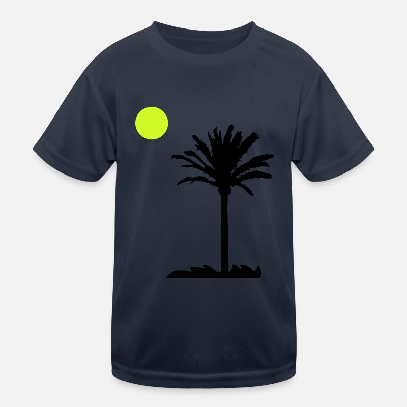 palme Kinder Funktions-T-Shirt