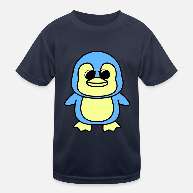 pinguin comic cool Kinder Funktions-T-Shirt