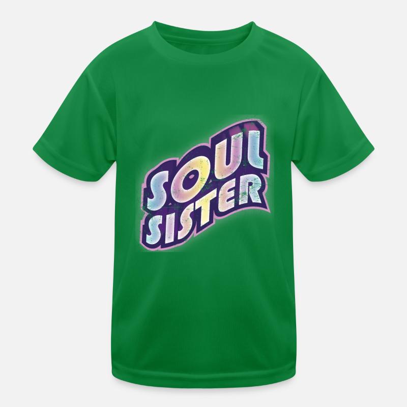 Soul Sister Vintage Kinder Funktions-T-Shirt