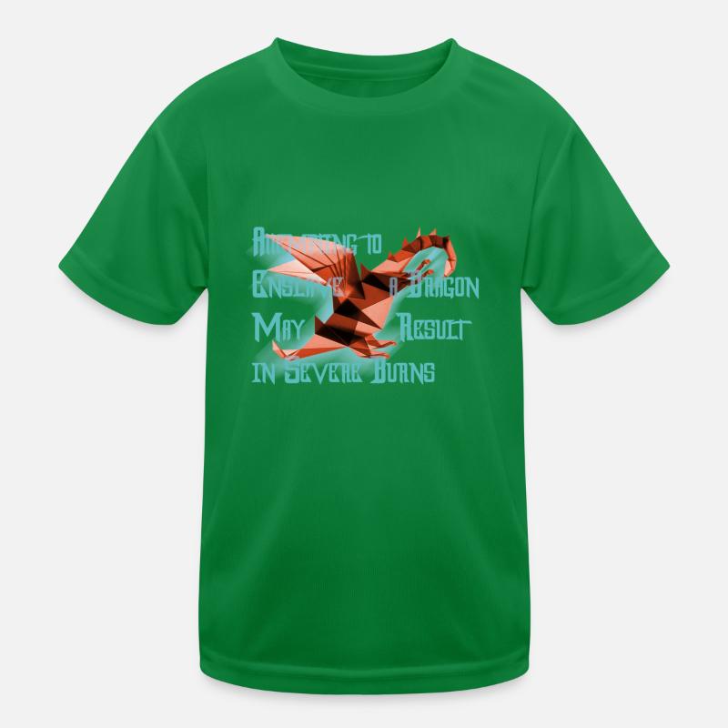 Kind Dragon Kids Functional T-Shirt