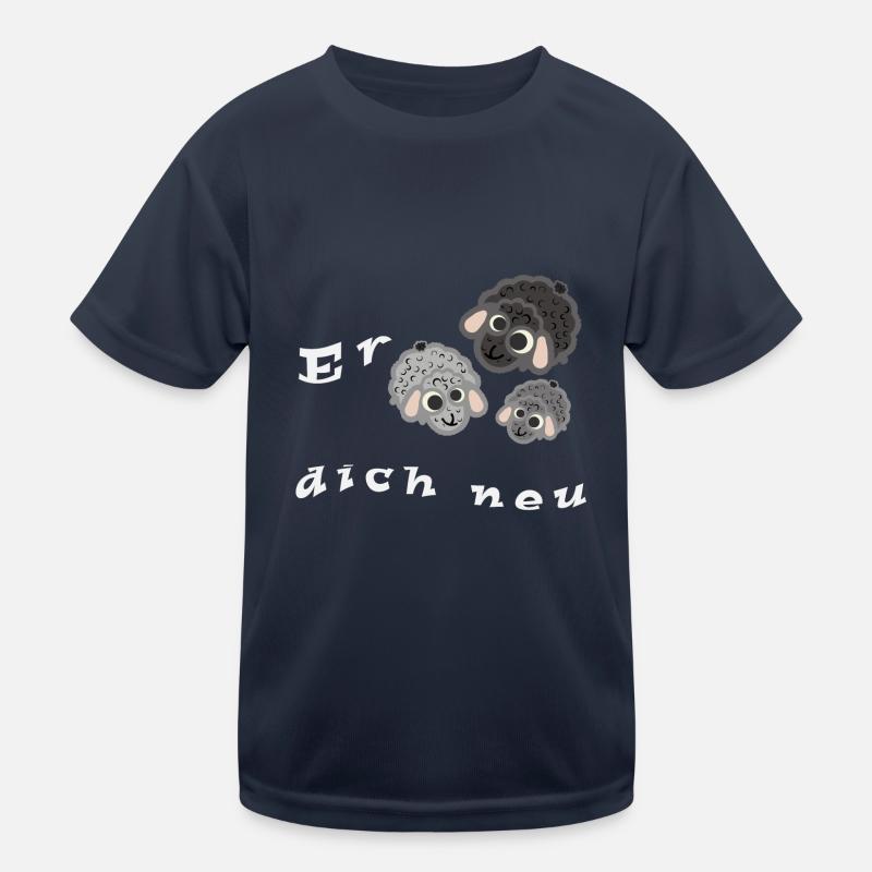 Erschafe dich neu Kinder Funktions-T-Shirt