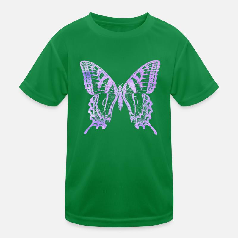 Aquarelle Papillon T-shirt sport Enfant