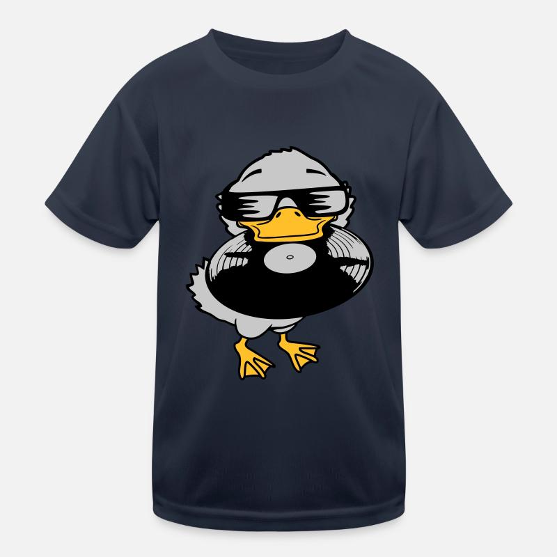 Record Party Ducklings Vinyle T-shirt sport Enfant
