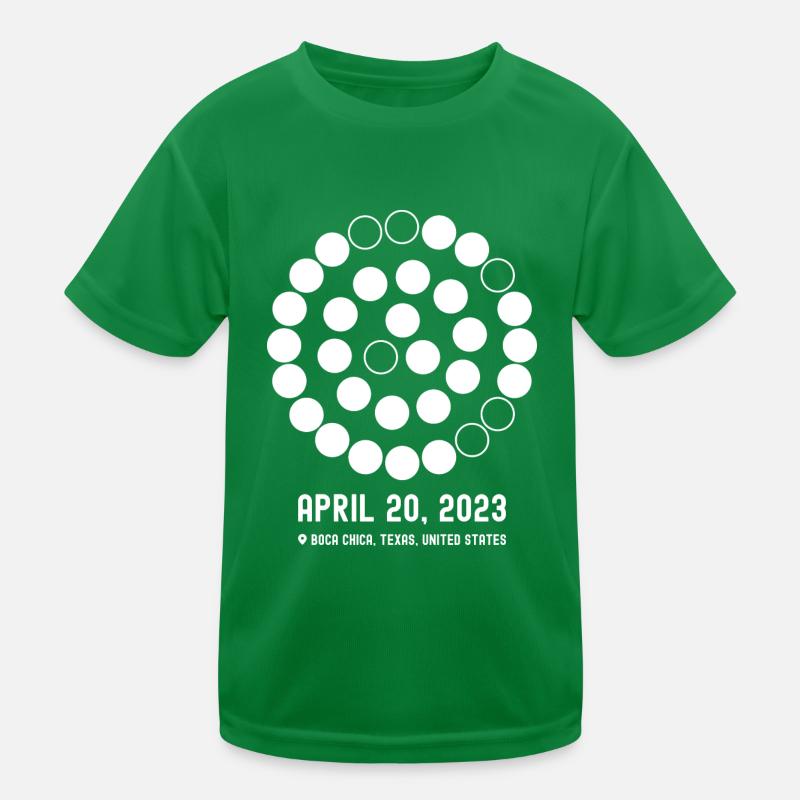 Rocket Engine Telemetry - Boca Chica, Texas Kids Functional T-Shirt