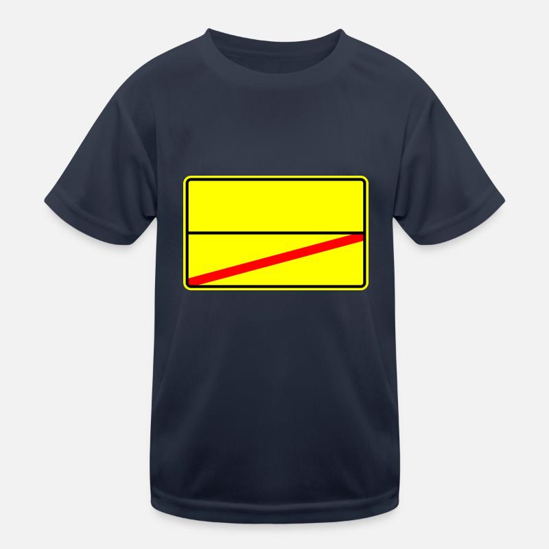 Place Sign Template Icon Kids Functional T-Shirt