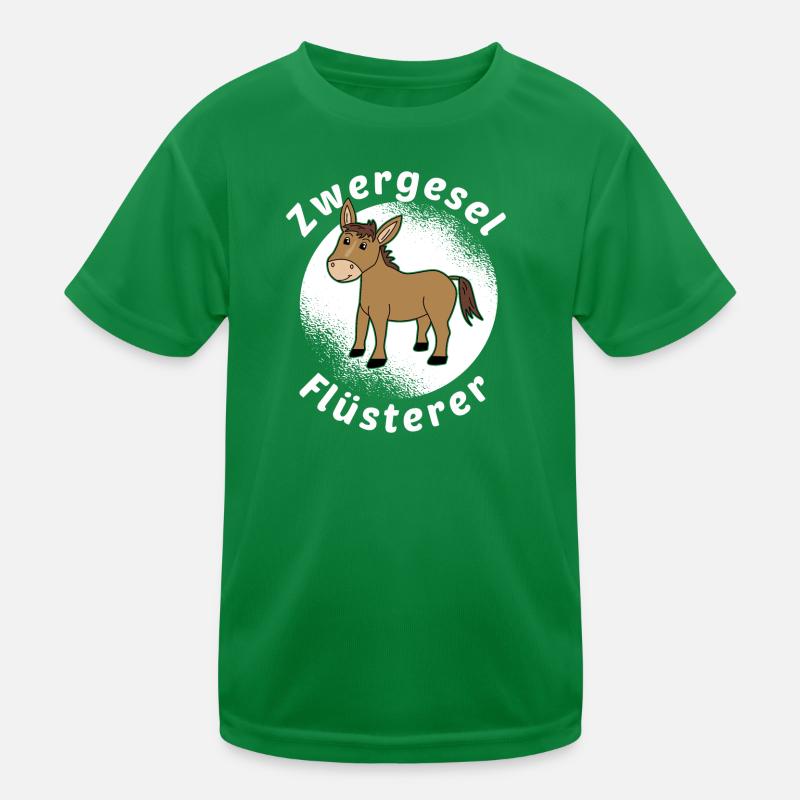 Zwergesel Flüsterer Miniesel Esel Muli Geschenk Kinder Funktions-T-Shirt