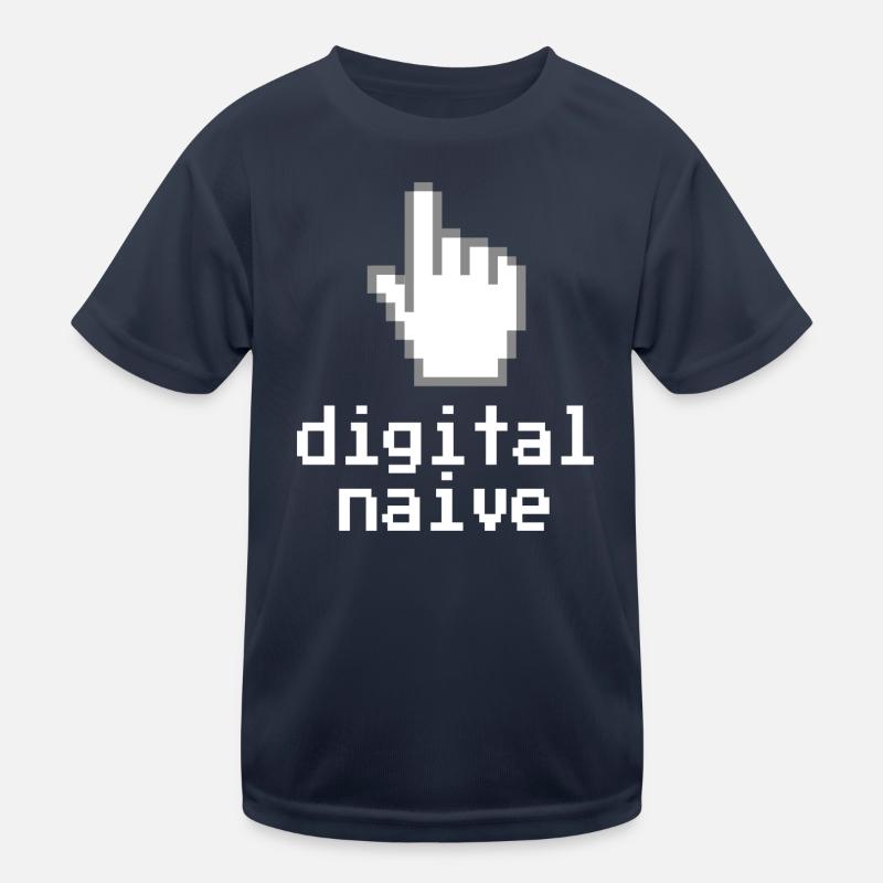 Digitally naïve Kids Functional T-Shirt