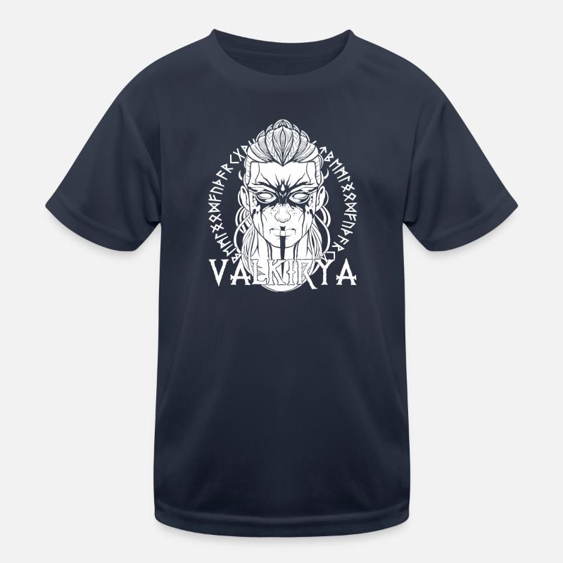 Valkyrie - Kids Functional T-Shirt - navy