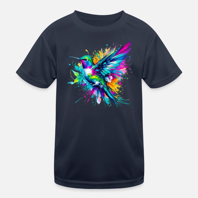 Kolibri Kinder Funktions-T-Shirt
