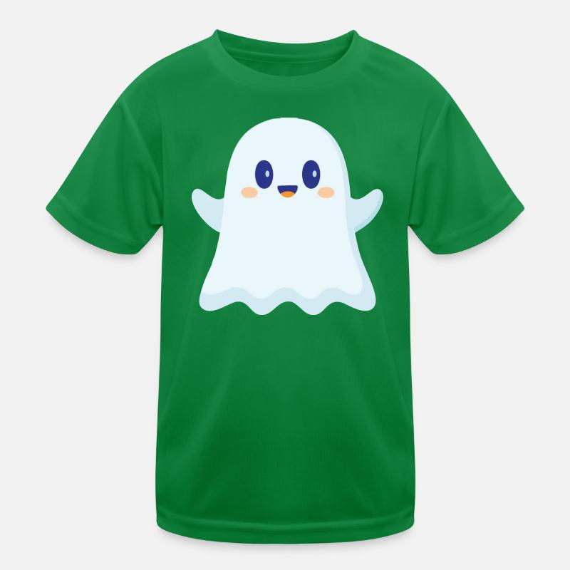 cute ghost Kids Functional T-Shirt