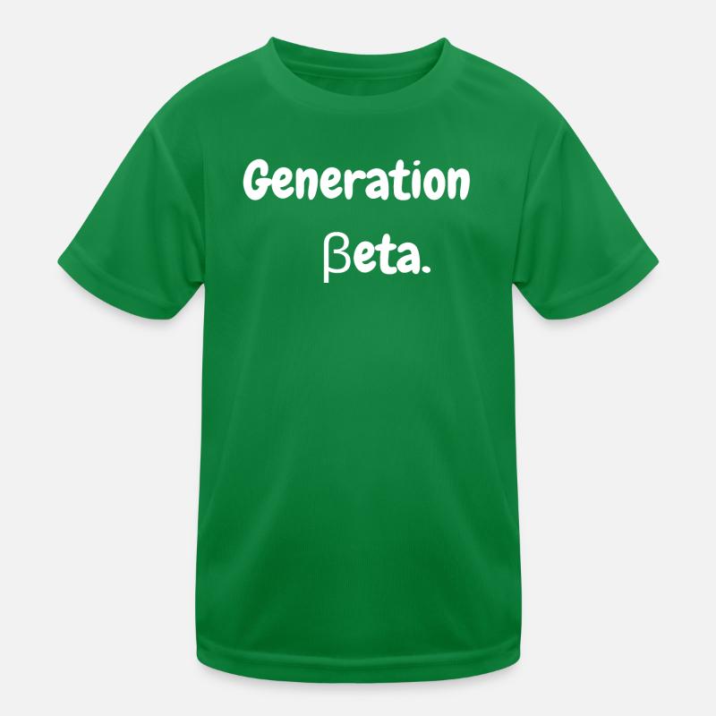 Generation Beta Kids Functional T-Shirt
