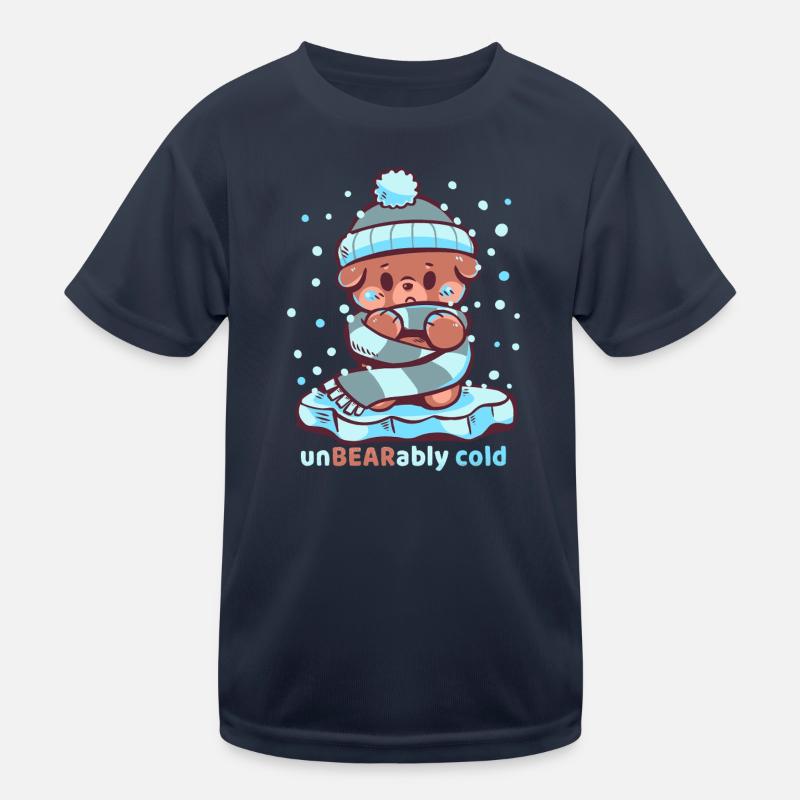 Unbearably Cold Kids Functional T-Shirt