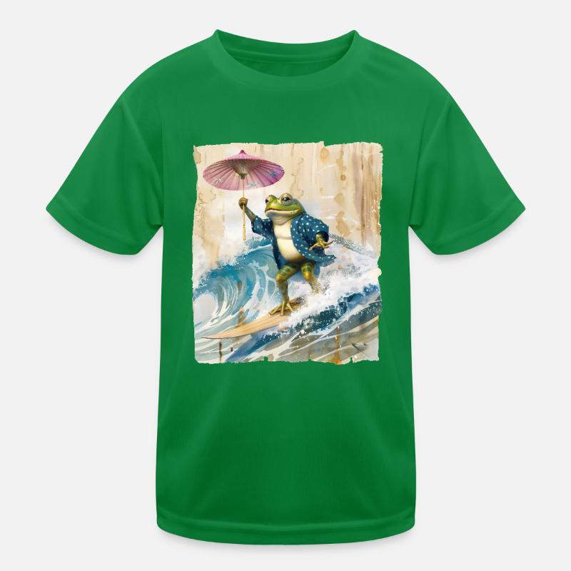 Surf de grenouille T-shirt sport Enfant
