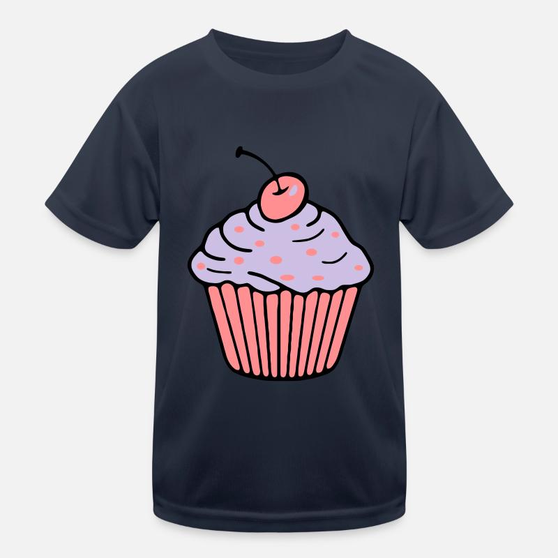 Cupcake Kinder Funktions-T-Shirt