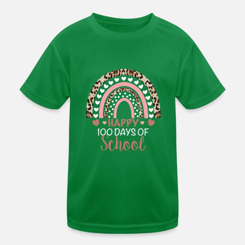 Joyeux 100 jours d’école T-shirt sport Enfant
