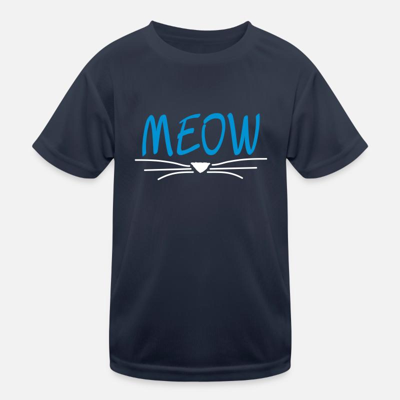 MEOW-chat T-shirt sport Enfant