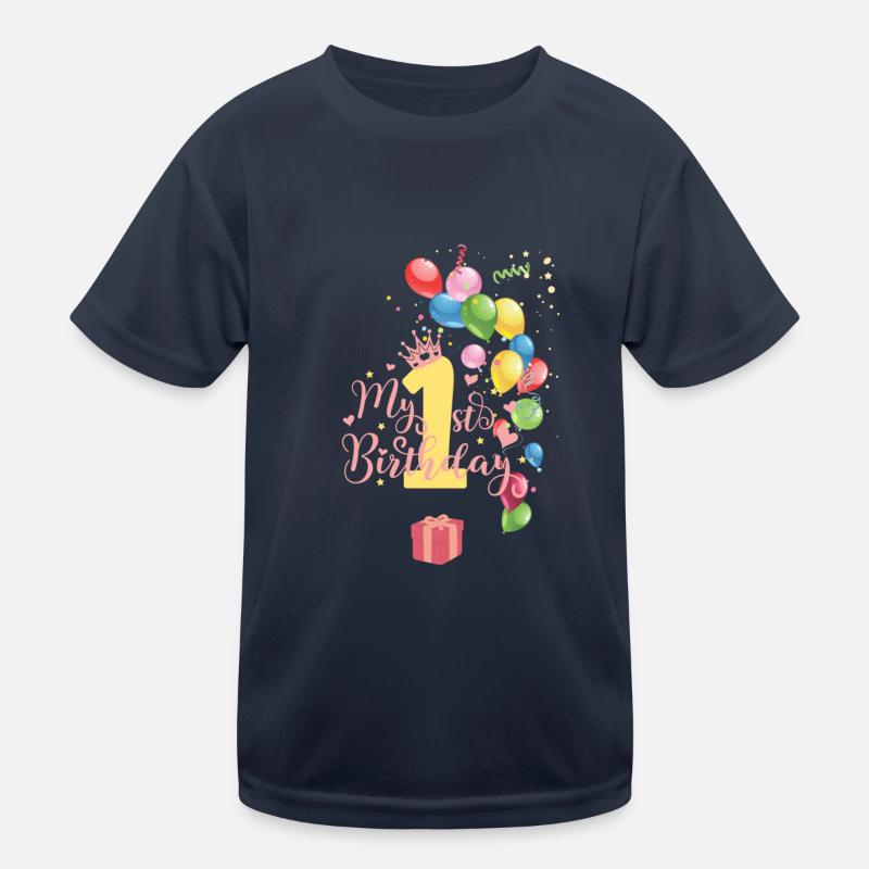 Mon premier anniversaire T-shirt sport Enfant