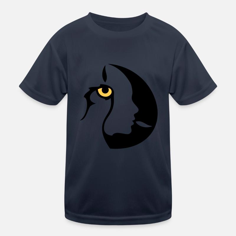 Chamane (œil droit) T-shirt sport Enfant