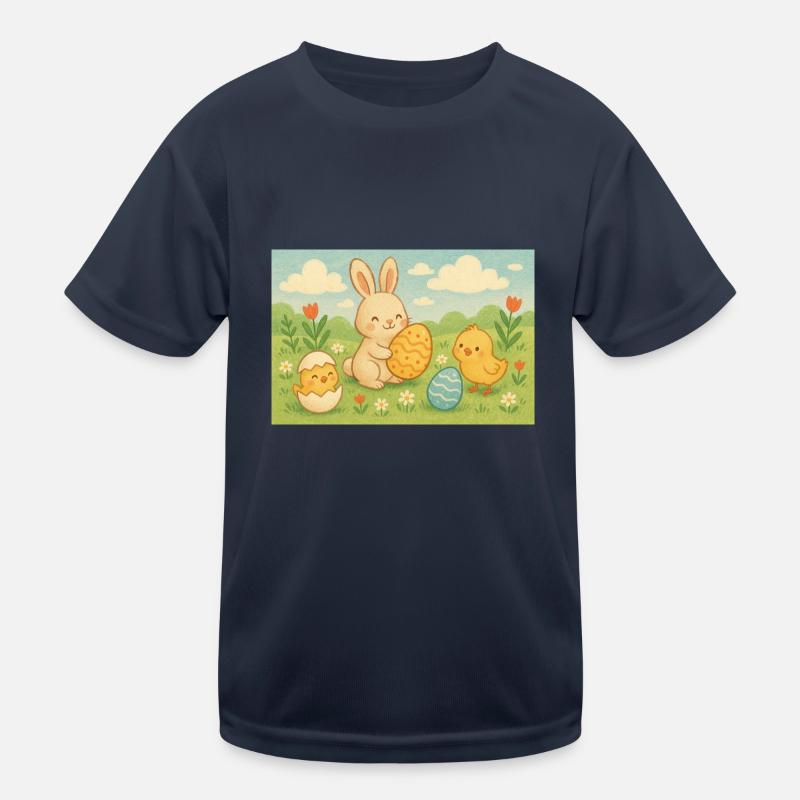 Easter Kids Functional T-Shirt