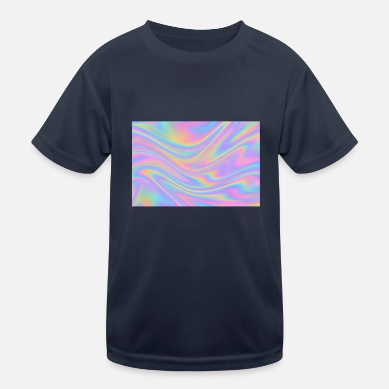 Conception holographique T-shirt sport Enfant