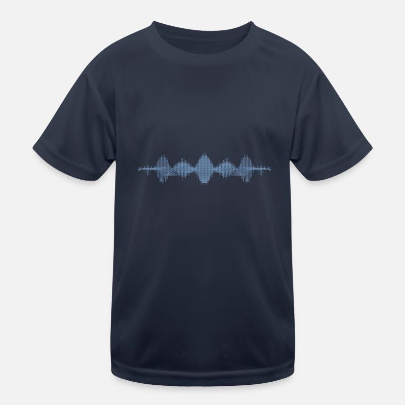 Music Frequency: Sound, Waves, Physics and Sound Kids Functional T-Shirt