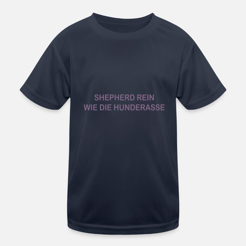 Scheppert rein wie Aussie Hund Australian Shepherd Kinder Funktions-T-Shirt