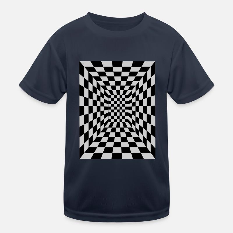 optical illusion 17 Kids Functional T-Shirt