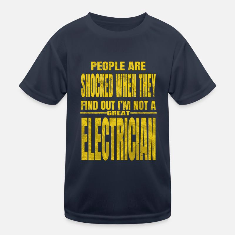 present electronics socket prop bday fun Kids Functional T-Shirt
