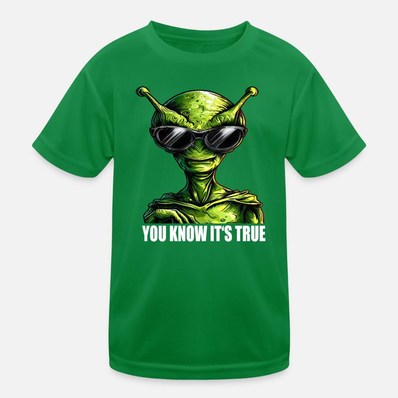 Cool Alien: Vous savez que c’est vrai T-shirt sport Enfant