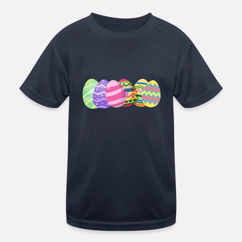 Ostereier Kinder Funktions-T-Shirt