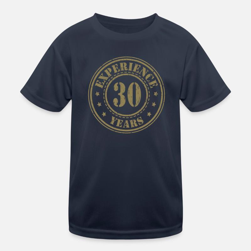 30 ans d’expérience T-shirt sport Enfant