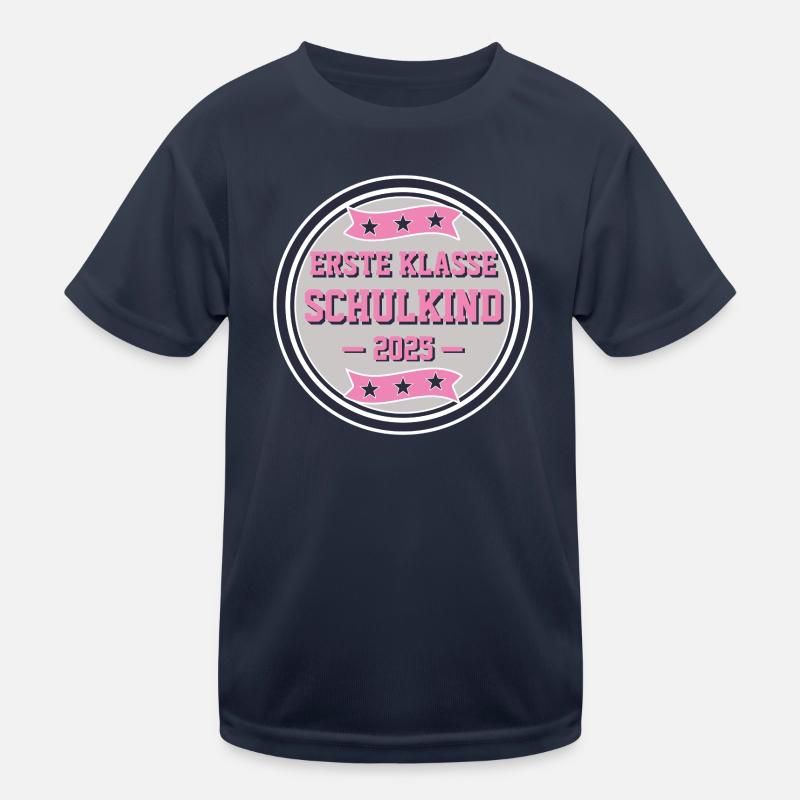 ERSTE KLASSE SCHULKIND 2025 - EINSCHULUNG 2025 Kinder Funktions-T-Shirt