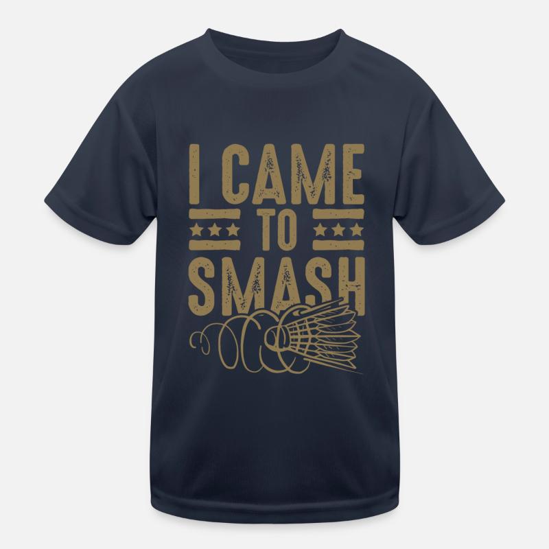 Badminton smash Kids Functional T-Shirt