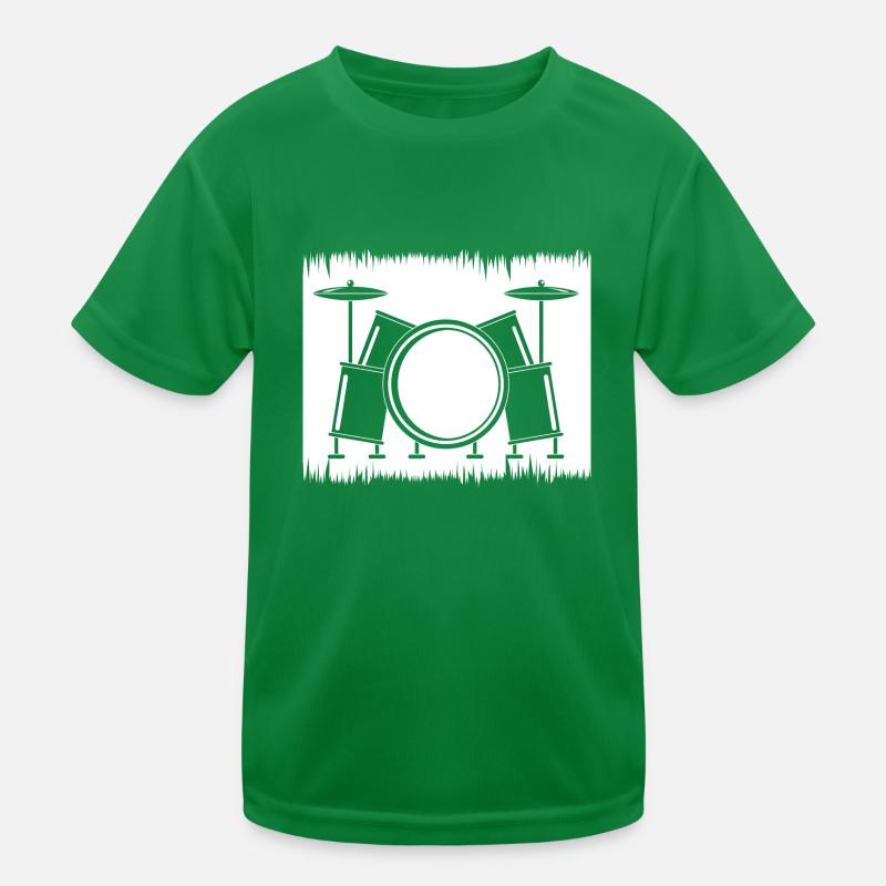 Drums Drummer Gifts Kids Functional T-Shirt